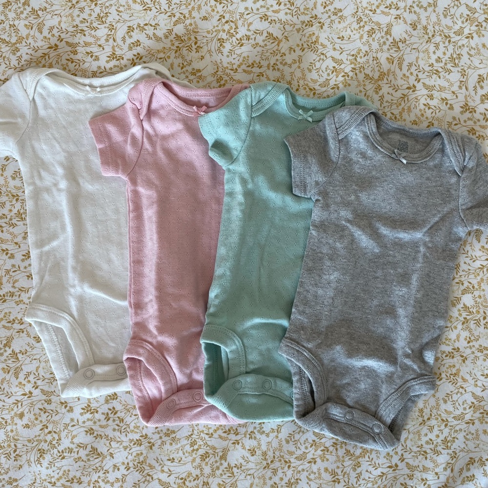 Set of 4 Carter’s Onesies